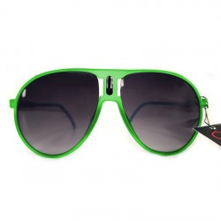Okulary przeciwsłoneczne AVIATOR NEON - zielone