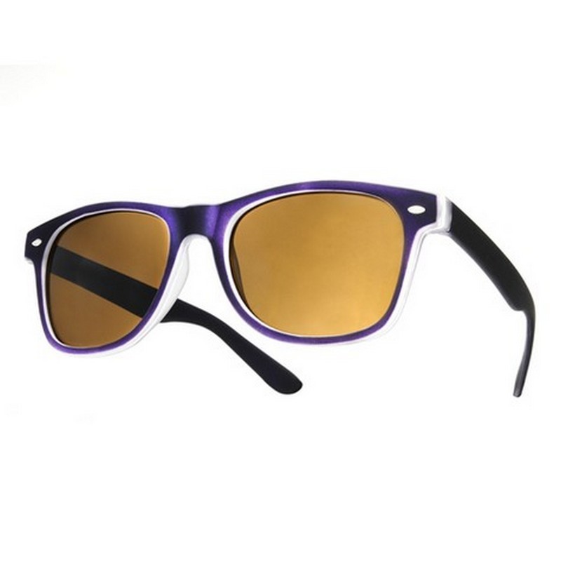 Okulary przeciwsłoneczne RUBBI matowe - fioletowe